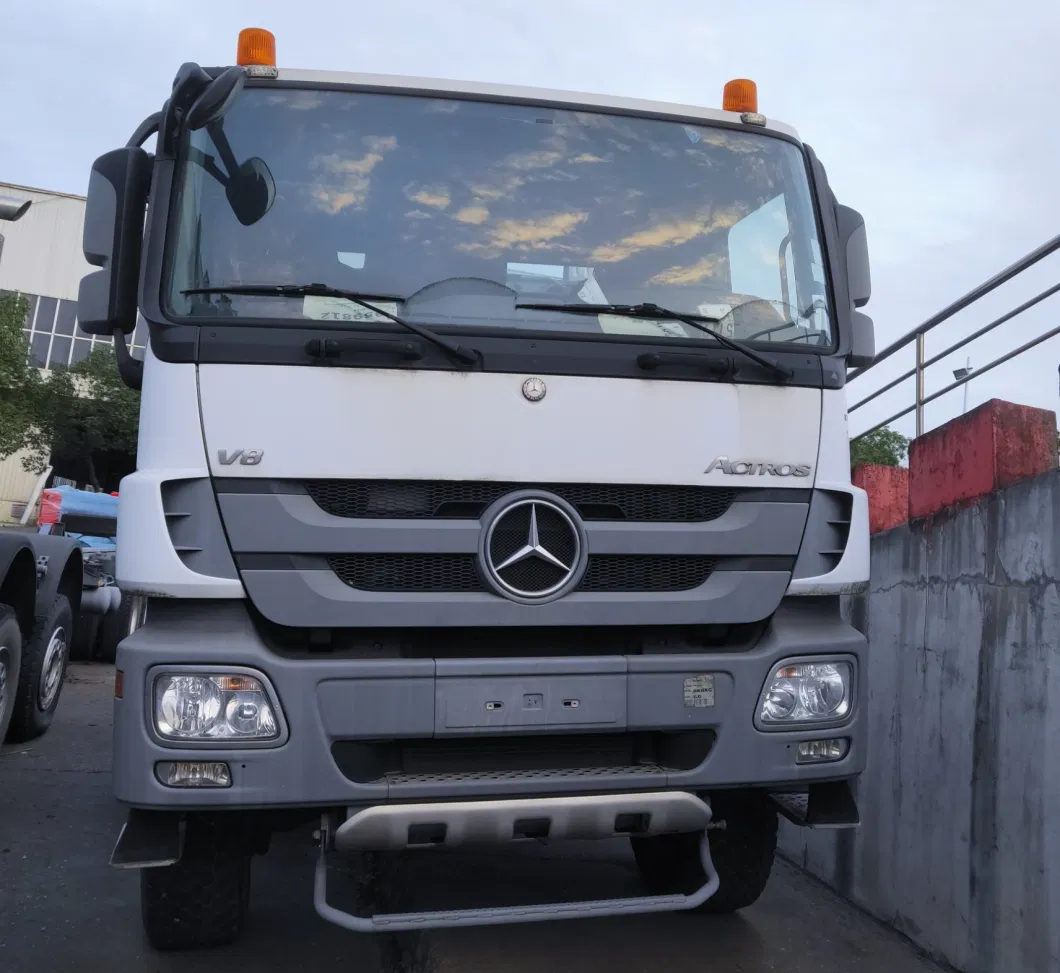 Euro 4 Used Mercedes Benz Cargo Tow Trucks Actros 6555 Tractor Truck for Sale