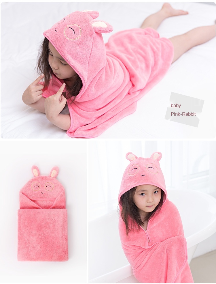 Animal Shape Baby Hooded Bathrobe Cute Baby Bath Towel Baby Bath Towel Fashion Newborn Blankets Kids Towel With Hood