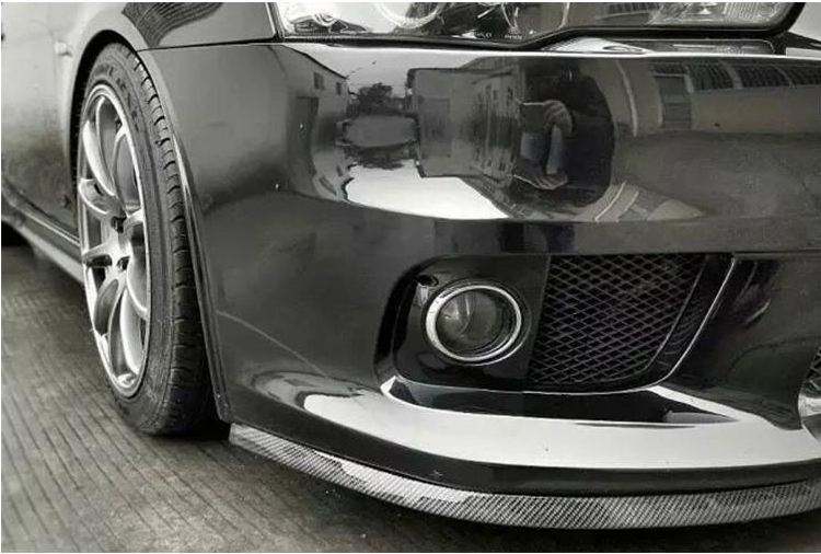 front bumper spoiler Rubber protection strip bumper car rubber bumper strip