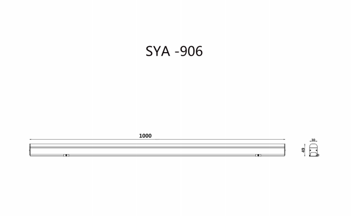 Low carbon and environmentally friendly LED wall washer