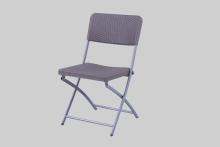 HDPE White Plastic Folding Chair for Garden