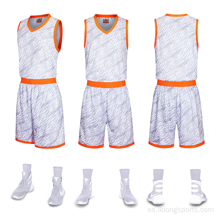 Jersey de baloncesto al por mayor sublimación de baloncesto