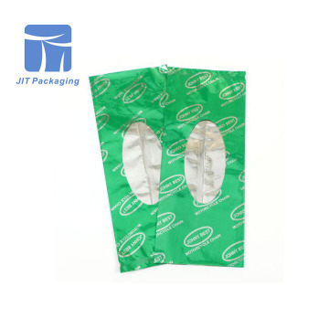 Packed in a middle-sealed aluminum foil bag