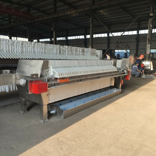 Customised stainless steel plate and frame filter presses