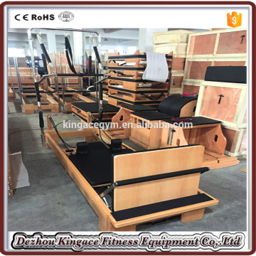 Pilates Equipment/Health Equipment Beech Wood Pilates Reformer With Half Trapeze