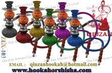 Beautiful Mini Shisha Hookah With Pumpkin Shape Vase