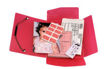 Office Document Elastic Closure Pp File Folder Paper Sheet Protector