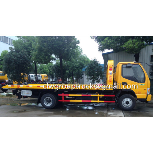 รถกู้คืนรถบรรทุก JAC Flatbed Wrecker