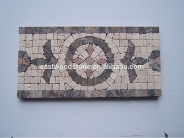 beige marble border tile,marble stone border tile