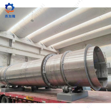 Fluorite powder for rotary drum dryer