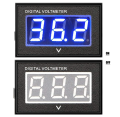DC4.2-31V Otomotif Digital Voltmeter Gauge-Volt Meter