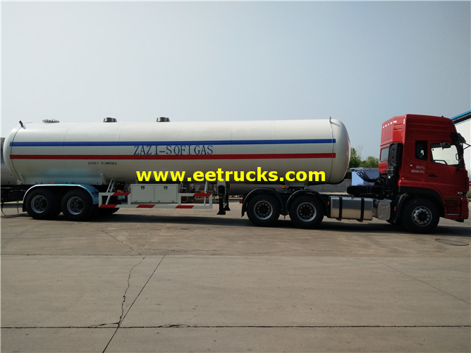 50m3 LPG Transport Trailer Tankers