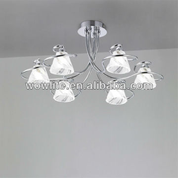 6 Lights crystal ceiling hanging lamps X1180-6