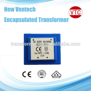 EI30 series expoxy low loss pcb power potting transformer with VDE approval