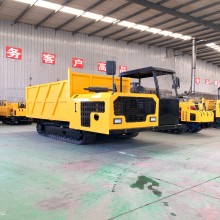 Robust 6T Tracked Vehicle Designed for Mountainous Regions