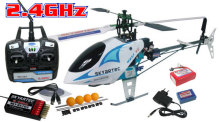 6 CH WASP V3 3D Aerobatic RC Helicopter RTF