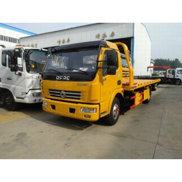 Camion dépanneuse à plat avec grue à flèche articulée