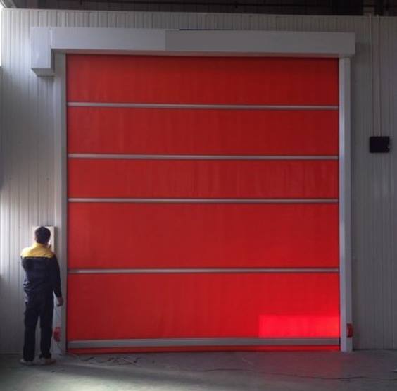 industrial automatic high speed pvc door