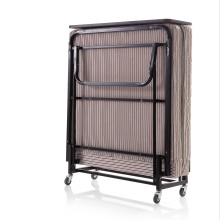 Single Folding Bed with Memory Foam Mattress