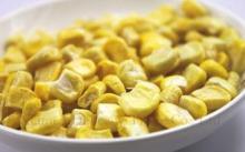 Safety Yellow Freeze Dried Emergency Food Freeze Dried Corn