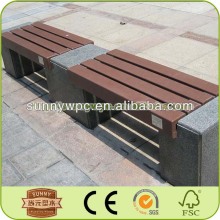 Solid outdoor wpc chair