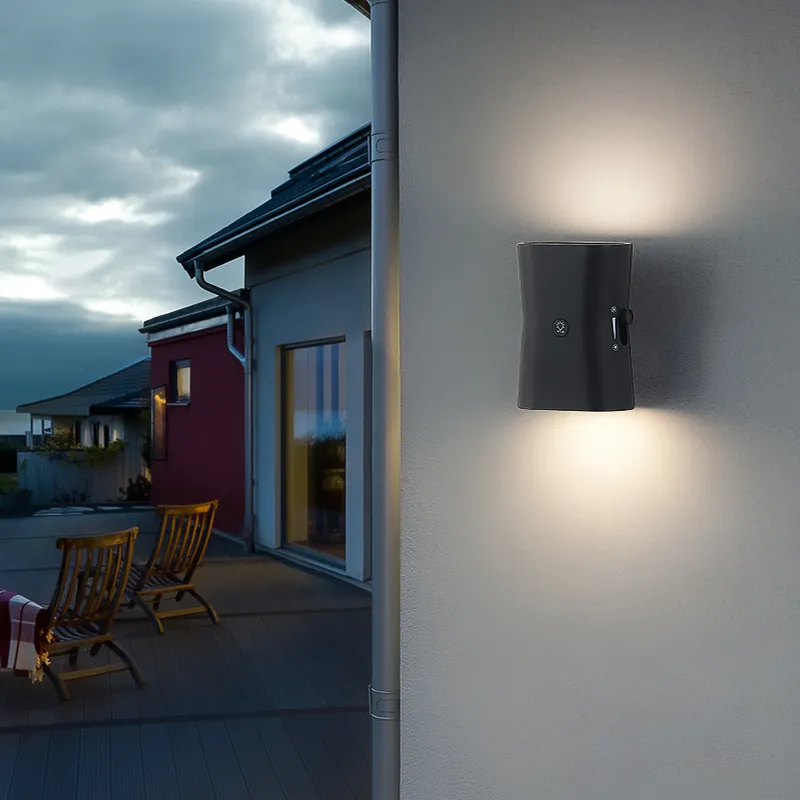Smart LED Dual Head Wall Lamp with Sleep Mode Feature