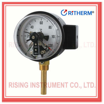 Standard bimetal themometer with magnetic electric contact (2340)