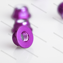 DIN6926 Hex flange aluminum nylon insert lock nuts