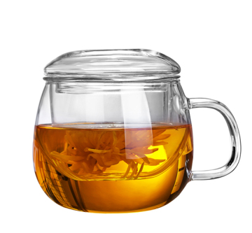 Special cup for brewing tea