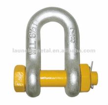 bolt type chain shackle