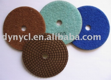 diamond flexible polishing pad