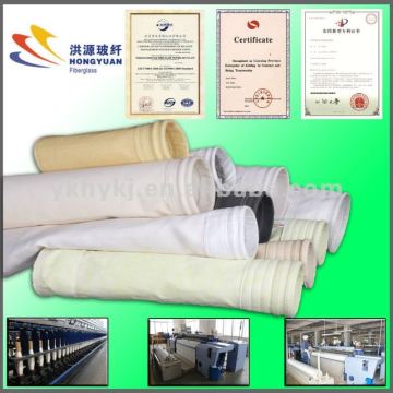 glass fiber reverse jet filter bag