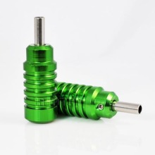 Green Aluminium Tattoo Grips