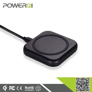 Black Qi wireless charging kisok wireless charger transmitter for cellphones
