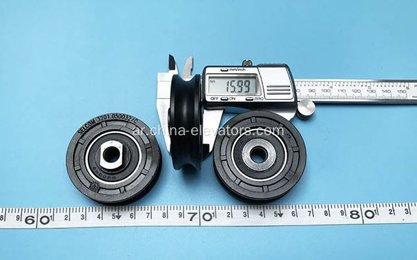 3201.05.0032 Wittur Selcom Hold Door Hold Roller 56*16*6202