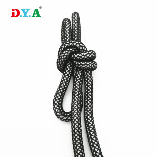 Custom designer round drawstring rope for hoodie shoes