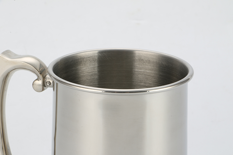 Manufacturers Wholesale Custom Logo Metal Beer Mug Stainless Steel Wine Cup