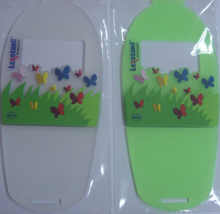 wholesale beautiful butterfly pattern embossed silicone moblie holder