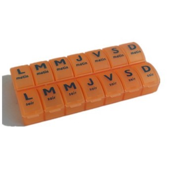 Plastic pill case/pill container/pill organizer