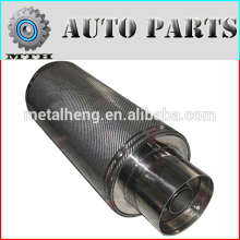stainless steel auto glass pack muffler