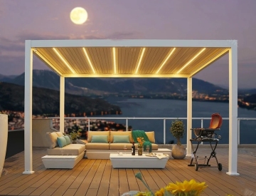 Aluminum Pergola - Weather the Storm in Style