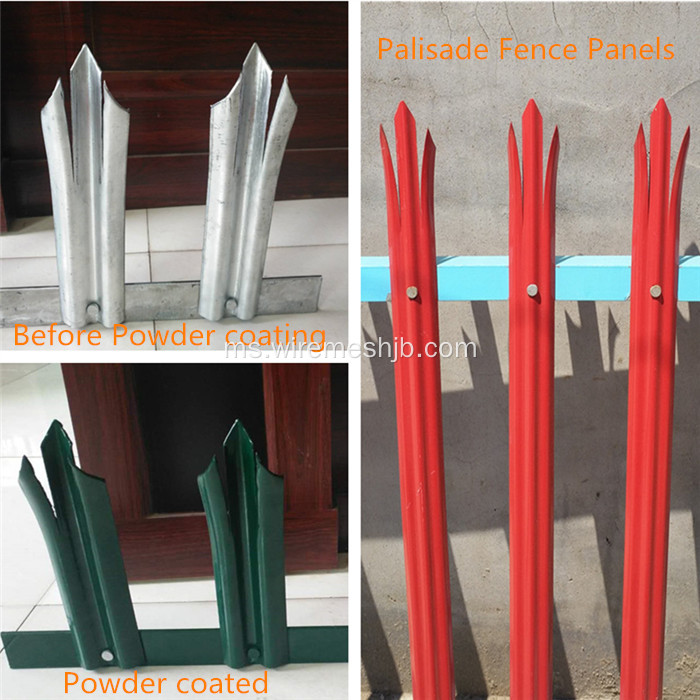 Fencing Palisade Keselamatan Tinggi 3.0m