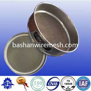 Stainless Steel Frame 200mm 300mm Square Mesh Laboratory Test Sieve