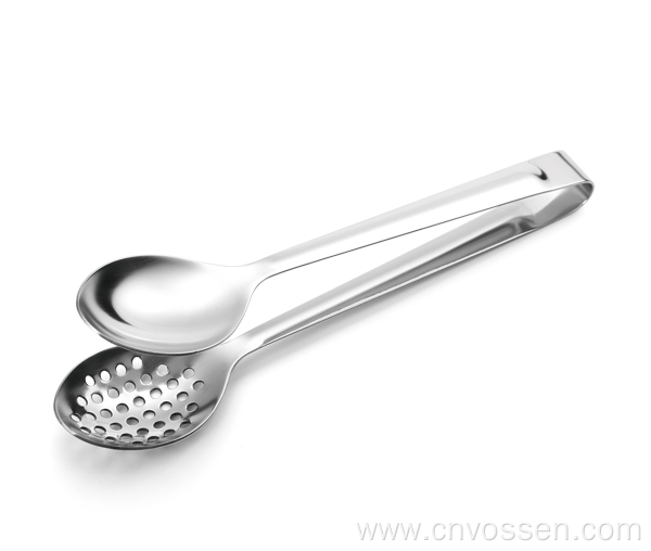 Stainless steel tea spoon tea bag tong