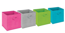 folding storage bins