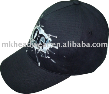 Low profile Cotton sports cap with printed logo