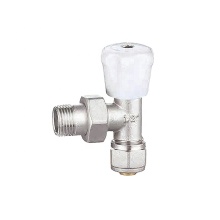 Brass Thermostatic Radiator Valves for House Heating and Floor Heating Systems
