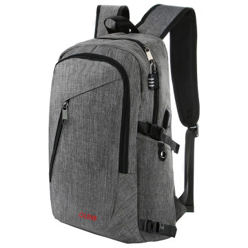 17 Inch Men School Backpack Laptop USB