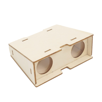 DIY Wooden Puzzle STEM Toy Telescope: Engineering & Science Learning Kit for Junior School Students