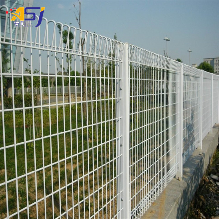 5mm pvc coated curved fencing panels